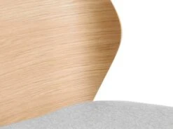 Royal Oak Chaise HORNE Gris Clair/chêne -Intérieur Chic 185771