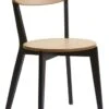 Chaise JEGIND Chêne/noir
