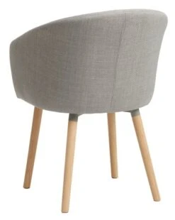 Royal Oak Chaise KLOSTER Gris Clair/chêne -Intérieur Chic 185810