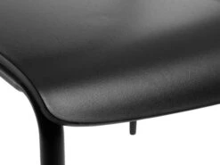 Chaise STABY Empilable Noir -Intérieur Chic 185830