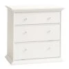 Commode 3 Tiroirs FREDENSBORG Blanc