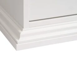 Commode 3 Tiroirs FREDENSBORG Blanc -Intérieur Chic 185880