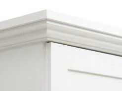 Armoire FREDENSBORG 140x200 Blanc -Intérieur Chic 185929