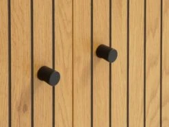 Buffet HEMDRUP 2 Portes Chêne -Intérieur Chic 185988