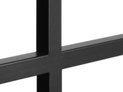 Étagère ISENVAD 90x220 Noir -Intérieur Chic 186012