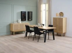 Armoire Murale HASTRUP 1 Porte Verre Noir -Intérieur Chic 186211