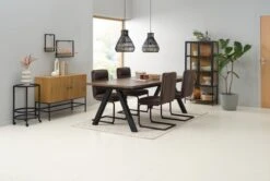 Buffet HEMDRUP 2 Portes Chêne -Intérieur Chic 186237 3