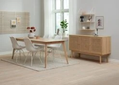 Panneau Mural KETTINGE 160x90 Naturel -Intérieur Chic 186934