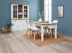 Partie Supérieure MARKSKEL 2 Portes Blanc/coloris Chêne -Intérieur Chic 186935