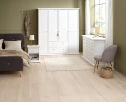 Fauteuil HOLMDRUP Gris/chêne -Intérieur Chic 188012