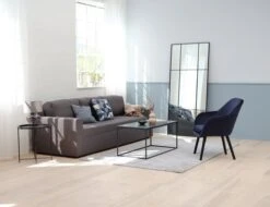 Canapé Convertible MARSLEV 3 Places Tissu Gris Foncé -Intérieur Chic 188019