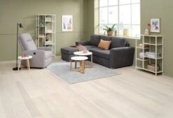 Étagère TRAPPEDAL 7 Tablettes Chêne/b. -Intérieur Chic 188022 1