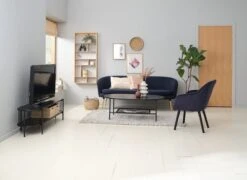 Meuble TV EGELEV Noir -Intérieur Chic 188024