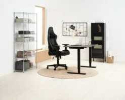 Vitrine HOPTRUP 1 Porte Noir -Intérieur Chic 188036 2