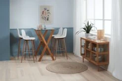 Royal Oak Vitrine LANGELINIE 3 Portes Chêne -Intérieur Chic 188044