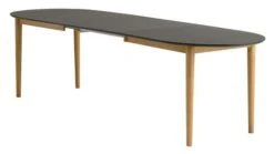 Table EGENS 90x190/270 Noir -Intérieur Chic 188373