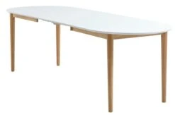Table EGENS 90x190/270 Blanc -Intérieur Chic 188374