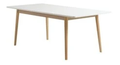 Table GAMMELGAB 160/200 Chêne/blanc -Intérieur Chic 188377