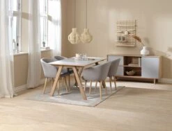 Étagère Murale KETTINGE 6 Tablettes Naturel -Intérieur Chic 189177