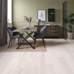 Royal Oak Buffet HORNBORG 2 Portes 3 Tiroirs Chêne Foncé -Intérieur Chic 189182 3