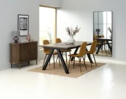 Royal Oak Buffet LYNGVIG 120 Cm Portes Coulissantes Chêne Foncé -Intérieur Chic 189184