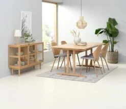 Royal Oak Vitrine LANGELINIE 3 Portes Chêne -Intérieur Chic 189191 1