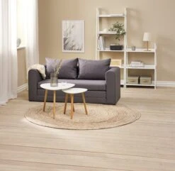 Bibliothèque HERNING 5 Tablettes Blanc -Intérieur Chic 189214 3