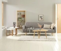 Canapé Convertible PARADIS Gris Clair -Intérieur Chic 189215 1