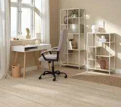 Étagère TRAPPEDAL 7 Tablettes Chêne/b. -Intérieur Chic 189217