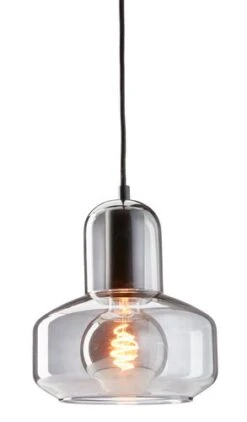 Suspension KORNELIUS Ø20xH22cm Verre