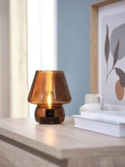 Lampe à Piles HOLGER Ø15xH17cm -Intérieur Chic 189497