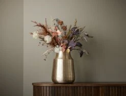 Vase MALIAS Ø22xH30cm Laiton -Intérieur Chic 192720