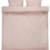 Parure De Lit SANNE Coton Lavé 240x220 Rose