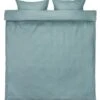 Parure De Lit Seersucker KAREN 240x220 Turquoise