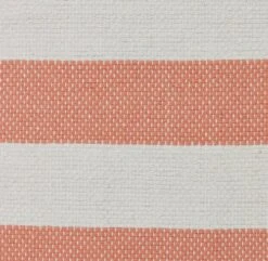 Tapis FLOTGRAS 60x90 Blanc/orange -Intérieur Chic 193384