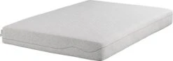 Matelas En Mousse 140x190cm GOLD F85 Gris Clair