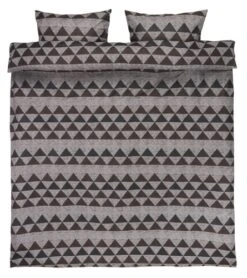 Parure De Lit Seersucker EMMY 240x220 Gris
