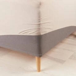 Drap-housse Jersey ELSE 140x200x30 Sable