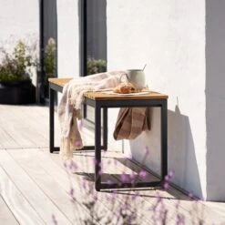 Banc De Jardin DAGSVAD L170xP36 Naturel -Intérieur Chic 194007