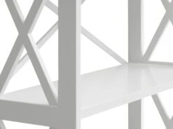 Étagère ALMIND 6 Tablettes Blanc -Intérieur Chic 194277