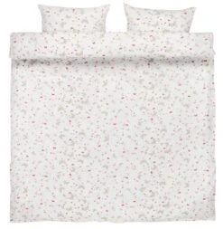 Parure De Lit Seersucker HENNY 240x220 Rose