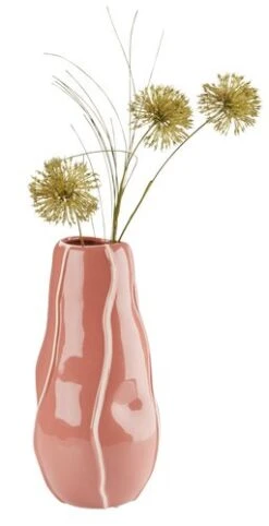 Vase ULF Ø15xH30cm Rose -Intérieur Chic 194456