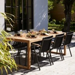 Chaise Empilable SADBJERG Noir -Intérieur Chic 194467