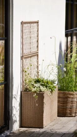 Jardinière TRANA L30xL83xH130 Naturel -Intérieur Chic 194472