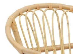 Fauteuil LISELEJE Dossier Bas Naturel -Intérieur Chic 198317