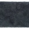 Tapis De Bain SANDVIKEN 60x90cm Gris Microfibre