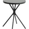Table Bistrot RADSTRUP Ø60 Noir