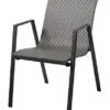 Chaise Empilable DOVERODDE Gris