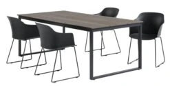 Table NESSKOGEN L100xL210 Brun -Intérieur Chic 199102