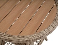 Table Bistrot MAGLEBJERG Ø70 Naturel -Intérieur Chic 199198